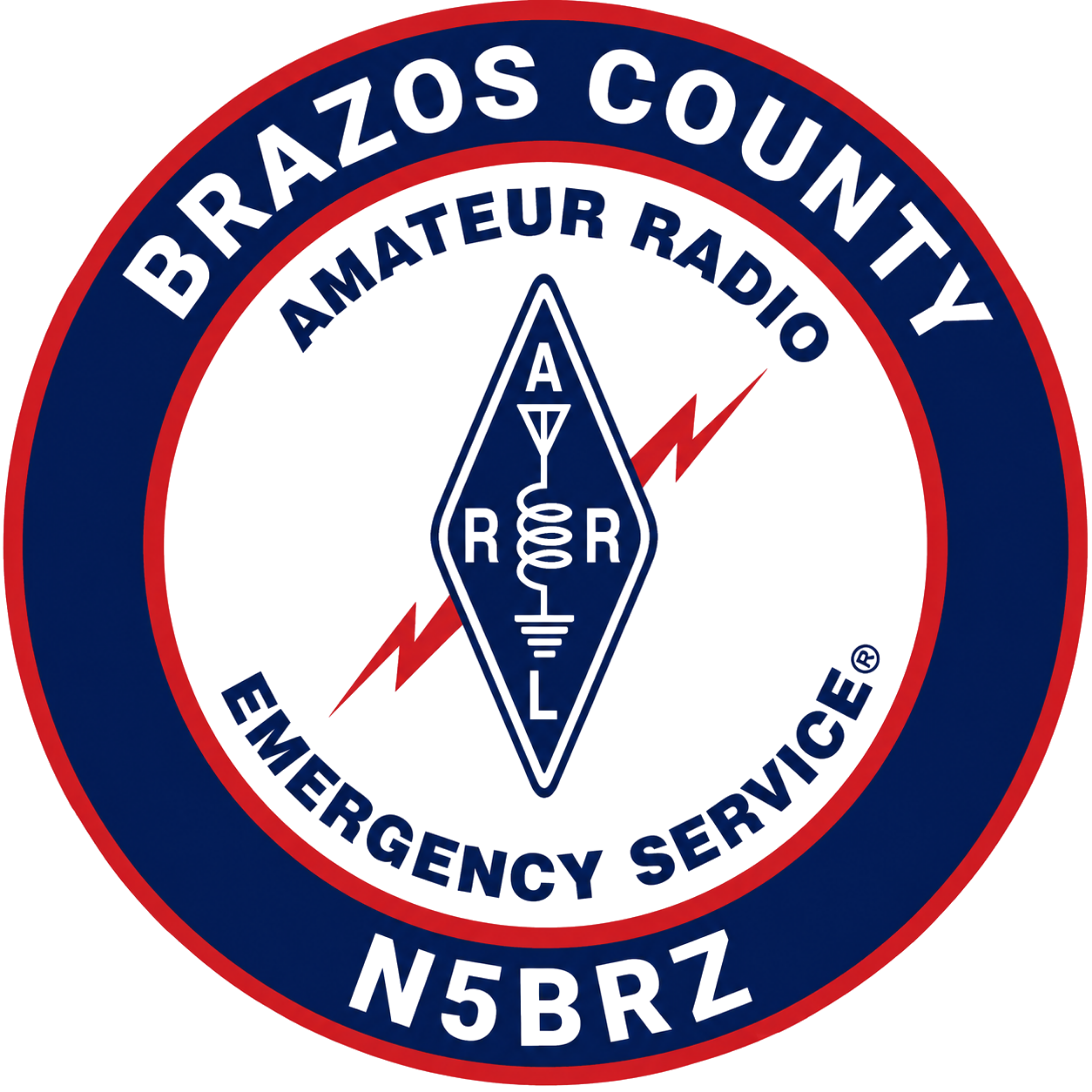 Brazos County ARES logo